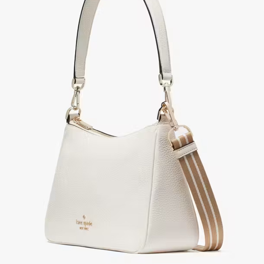 Kate Spade Rosie Shoulder Bag With Tech Attachment AirPod
Parchment
NWT - Picture 2 of 16